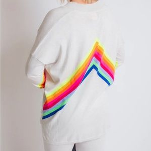 SOLD! WISPR V-neck Sweater fun neon colors